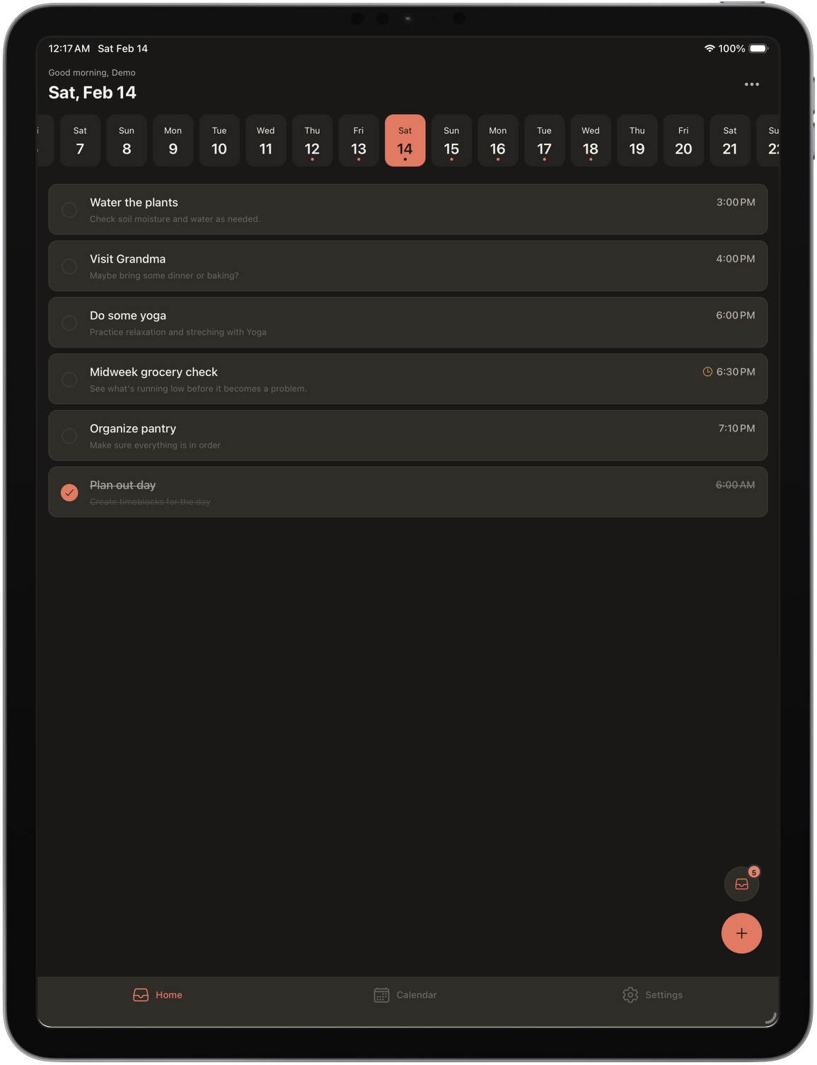 Remio iPad Interface